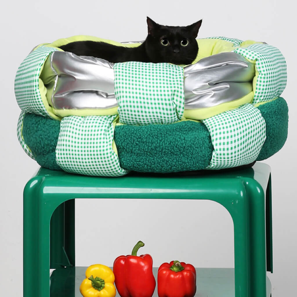Round cat bed on sale