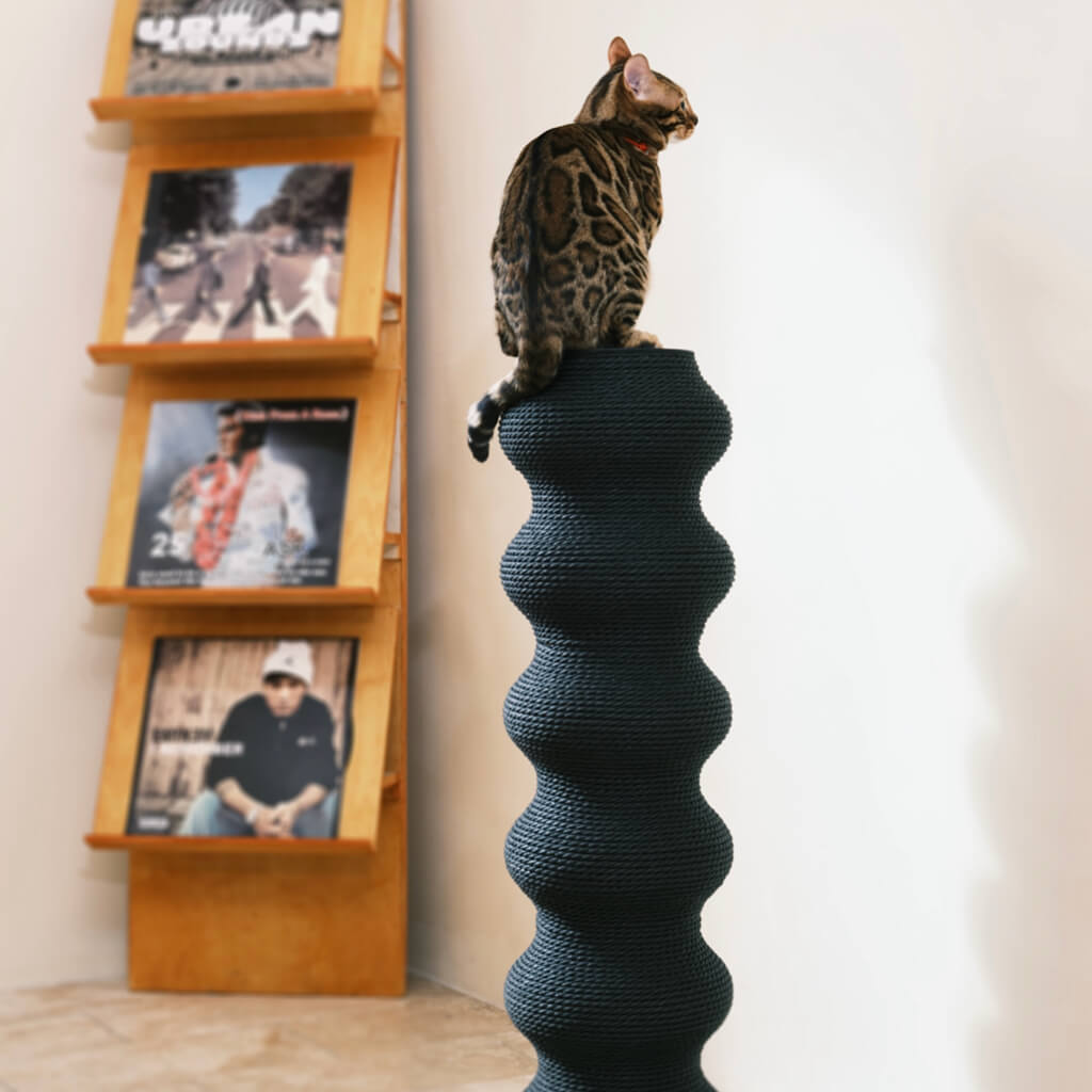Wavy cat scratcher hot sale