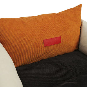 Pure Cotton Corduroy Pet Couch - Modern & Stylish Design for Small Dog and Cat