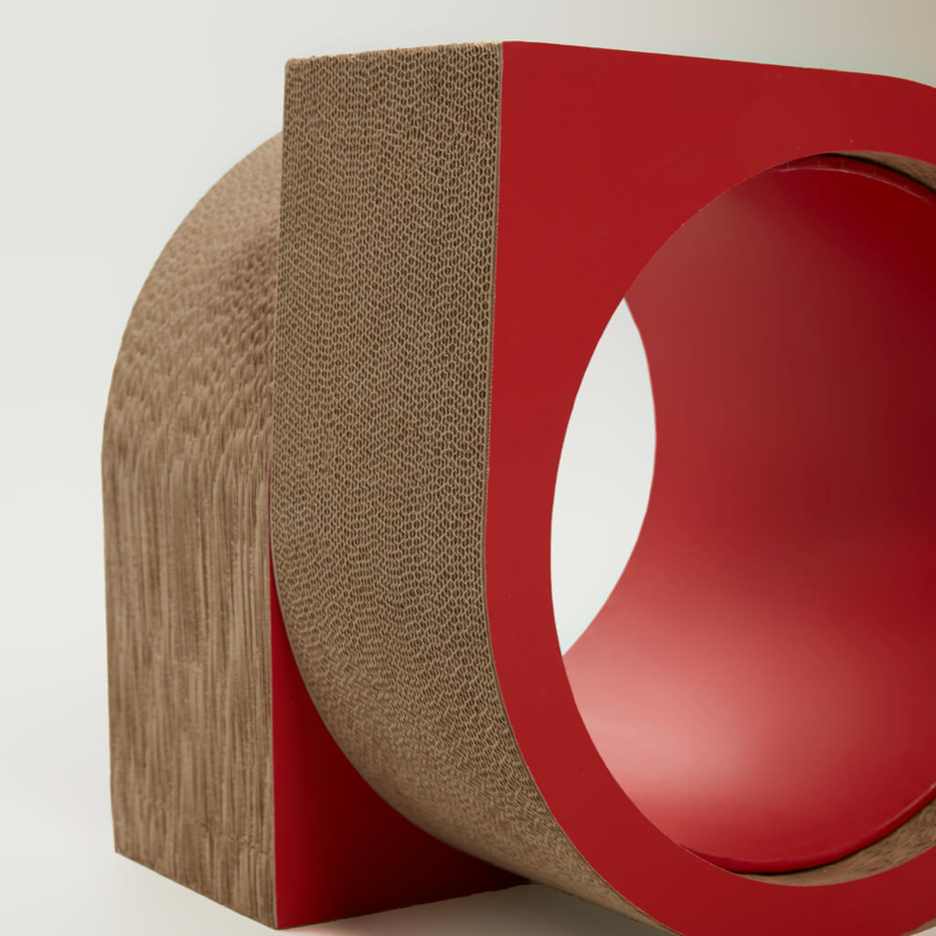 XYZ Modular Cat Scratching Set – Red | Multi-Function Cat Furniture