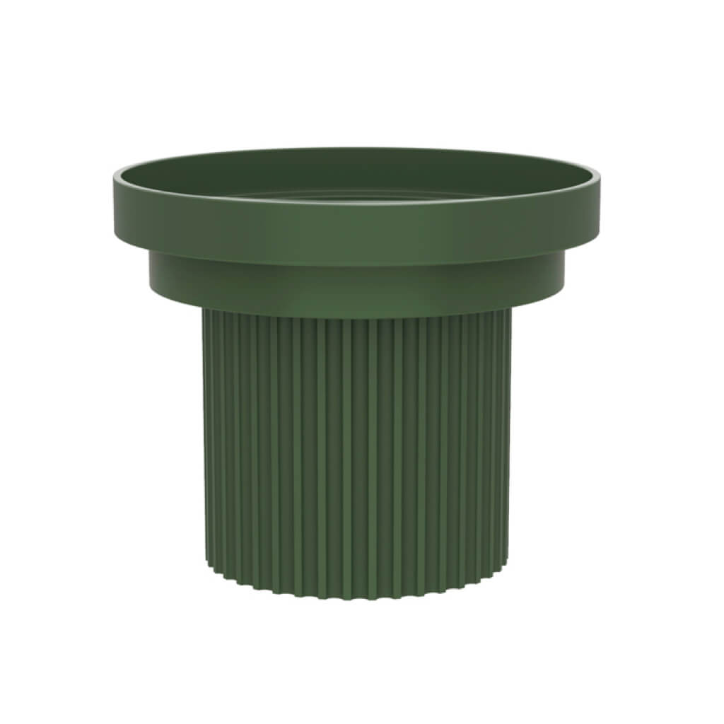 Teeth Party Pet Bowl - Moss Green