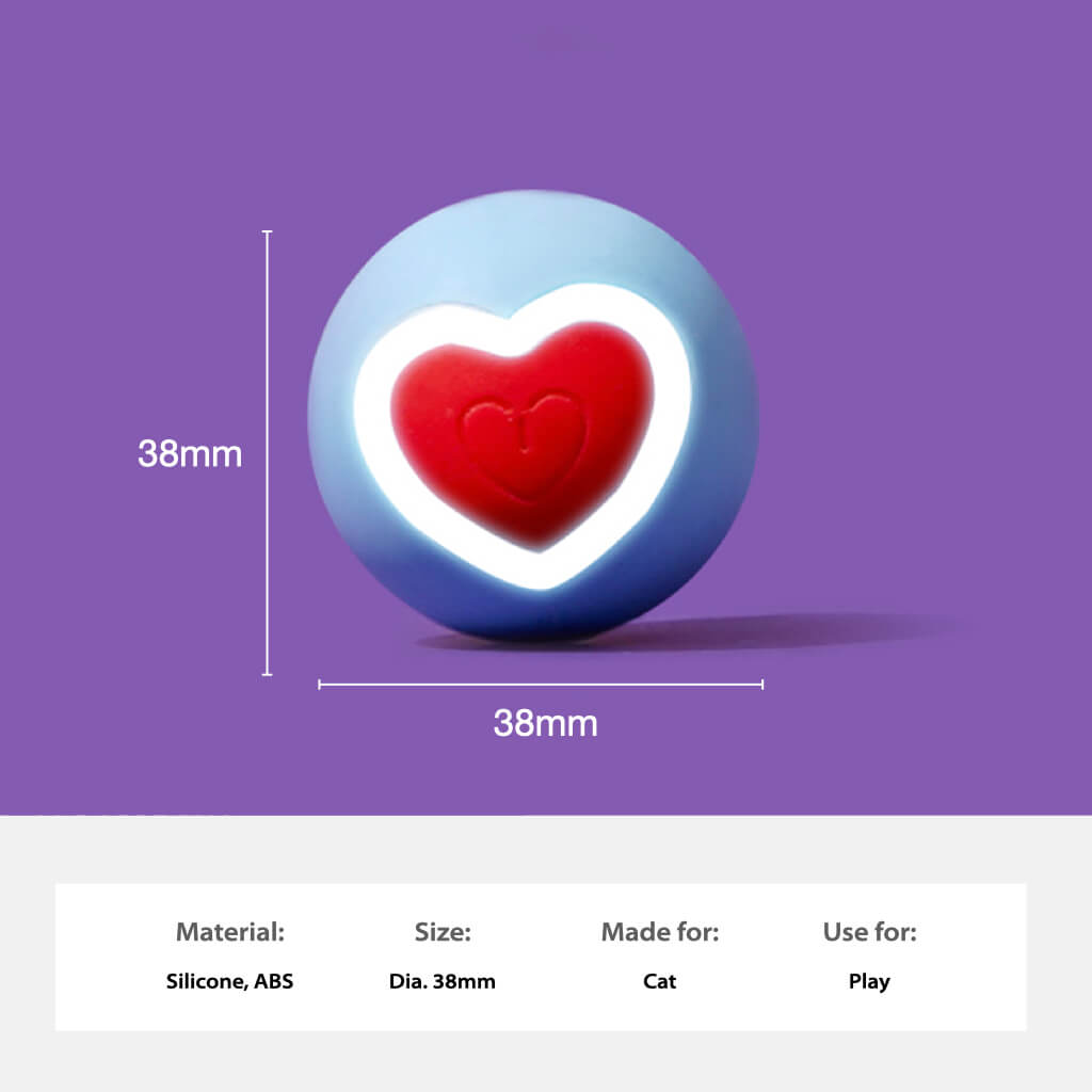 Interactive Smart Cat Toy Ball – USB Rechargeable, Motion-Activated, Self-Entertaining