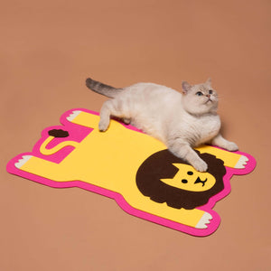 Playful Animal Design Cat Litter Mat / Home Floor Mat