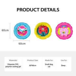 Circular Pet Cooling Bed