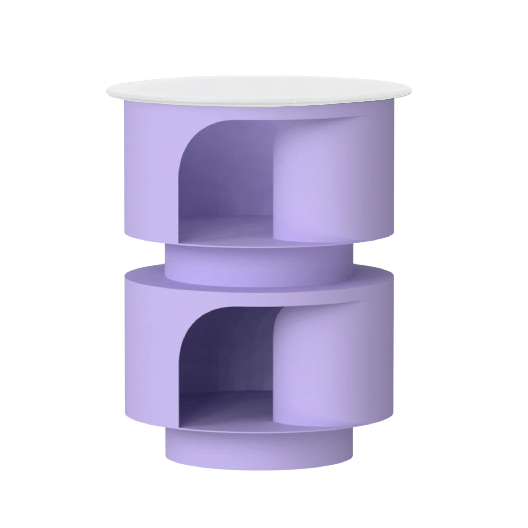 Design Cat Cave and Side Table, Cat Furniture, Lilac Purple Side Table by Happia