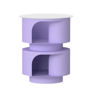 Design Cat Cave and Side Table, Cat Furniture, Lilac Purple Side Table by Happia