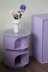 Design Cat Cave and Side Table, Cat Furniture, Lilac Purple Side Table by Happia