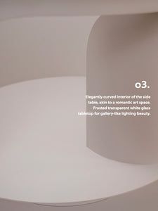 Design Cat Cave and Side Table, Cat Furniture, White Side Table by Happia