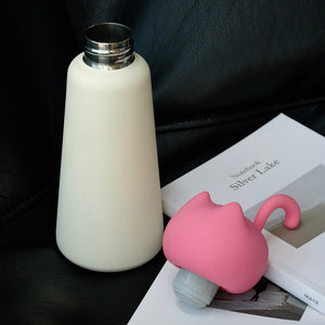 Cat Insulated Water Bottle – Leakproof Travel Thermos – Pewos
