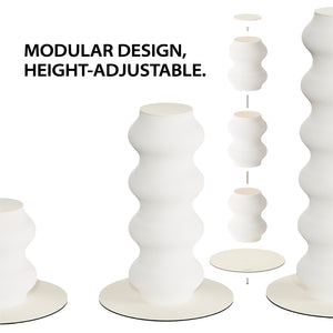 Coral Scratcher | Minimalist Design Wavy Scratching Post - Black