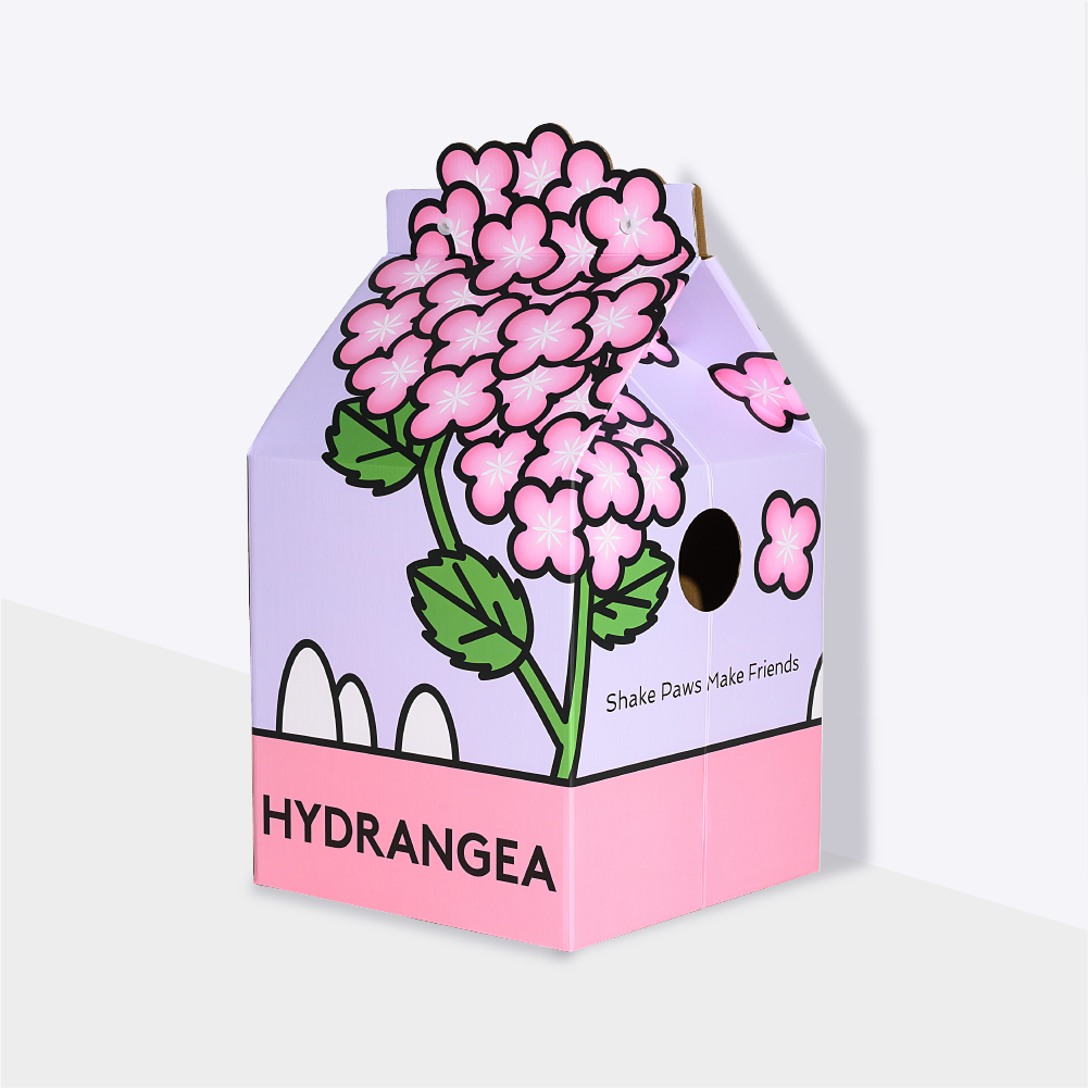 Bonsai MilkBox Cat House & Scratcher - #Series 02