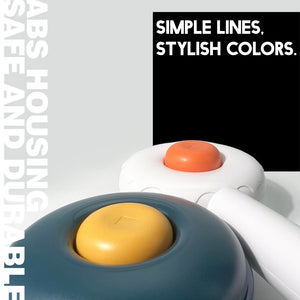 Stylish and durable ABS design of the Pet Grooming Comb Brush with simple, modern colors.
