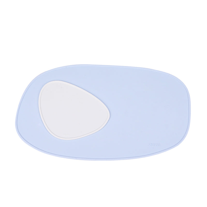 Colorful Silicone Pet Dinning Placemat by Zeze - Light Blue