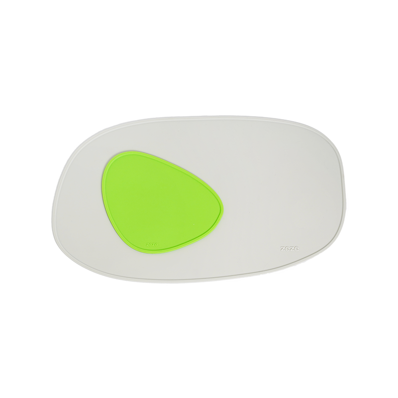 Colorful Silicone Pet Dinning Placemat by Zeze - Grey Green