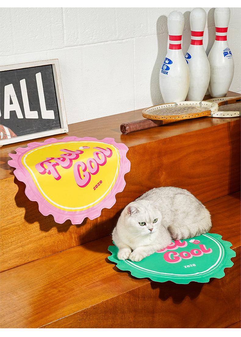 Retro Style Cooling Pet Mat