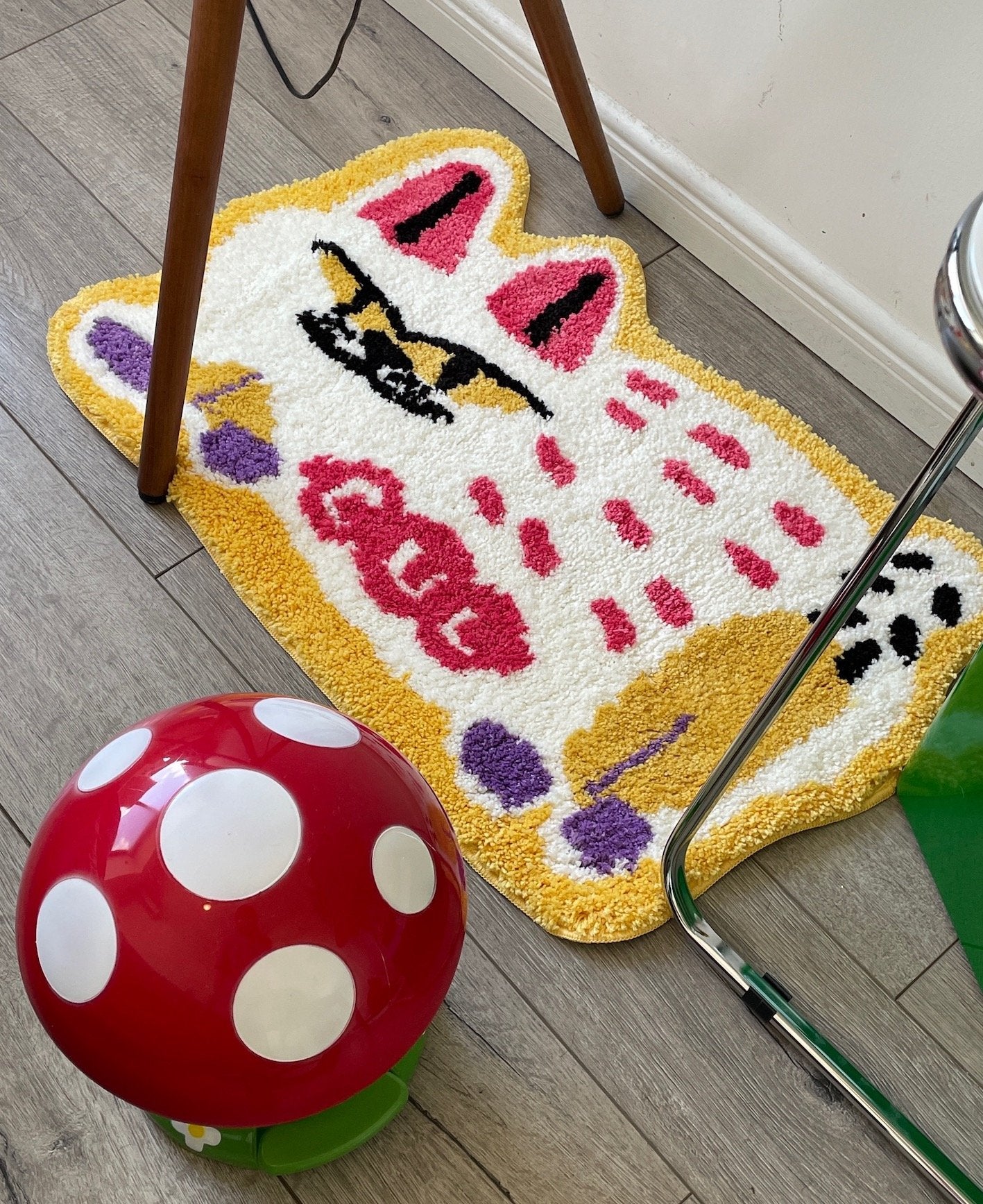 The Funky Animal Patterned Carpet - #Rabbit