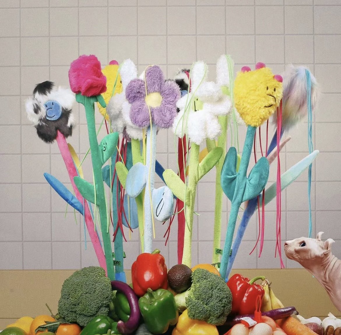 Flower Cat Wand + Home Decor