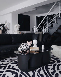 Pet-friendly Furniture, Cave Tunnel Coffee Table - #Black