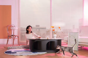 Pet-friendly Furniture, Cave Tunnel Coffee Table - #Black